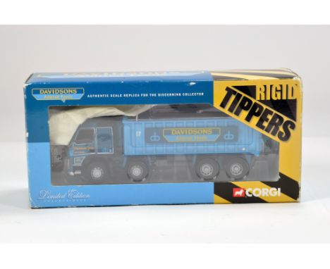 Corgi 1/50 Commercial Truck Diecast Issue. Rigid Tippers. CC13501. Volvo FM Tipper. NM to M in Box.