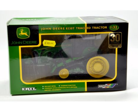 Britains 1/32 John Deere 8330T Tracked Tractor. 30 Yrs Special Edition. M in Box.
