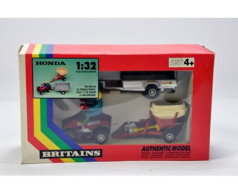 Britains 1/32 Honda TRX 300 ATV Set. M in Box.
