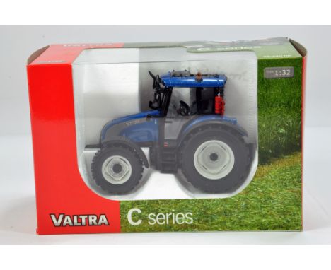 Universal Hobbies 1/32 Valtra C Tractor. Blue. M in Box.