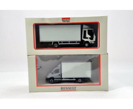 Duo of Eligor 1/43 Renault Trucks. NM to M in Boxes. (2)