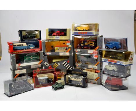 Mainly boxed commercial group comprising mainly Corgi and Dinky issues. NM to M in Boxes. 