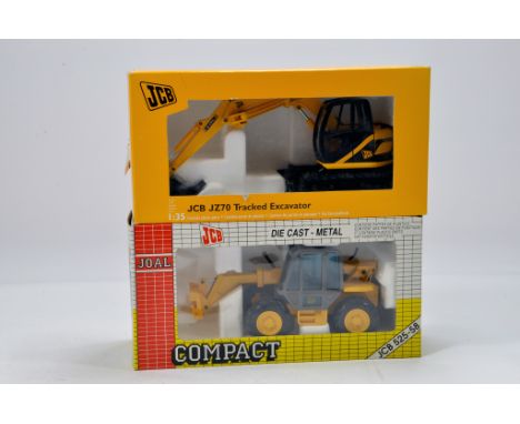 Joal 1/35 JCB JZ70 Excavator plus JCB Telehandler. M in Boxes. (2)