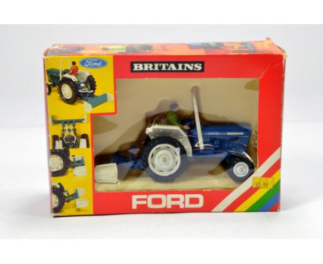 Britains 1/32 Ford 6600 Tractor with Yard Scraper. NM to M in Box.