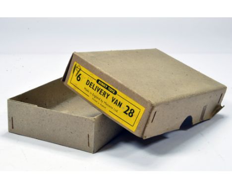 Dinky No. 28 Empty Trade box for Delivery Van that would have originally contained 6 vehicles. Some light overmarking otherwi