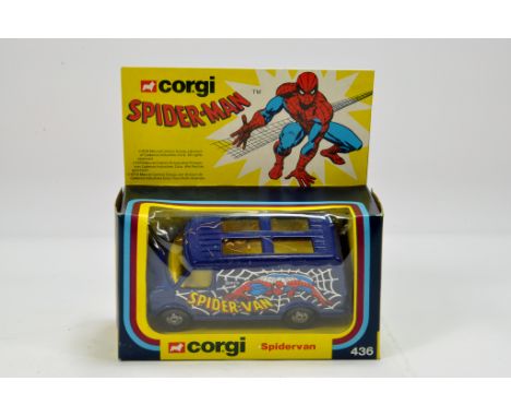 Corgi No. 436 Spiderman Spidervan. NM to M in E Box.