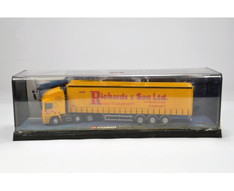 Corgi Commercial Truck Diecast comprising No. 75204 ERF Curtain Trailer. Jack Richards. NM to M in Box.