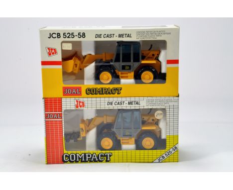 Joal 1/35 Duo comprising JCB 525-58 Telehandler x 2. M in Boxes. (2)