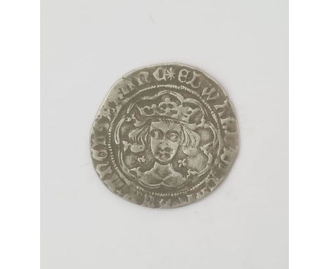 Edward IV 1461-1485, light coinage groat, mint mark, sun 1467/8, London. S.2000 weight 2.7g&nbsp;