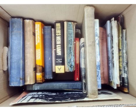 Militaria, assorted volumes to include Scapa & Camera, Harry W Flannery "Assignment to Berlin", William L Shirer "End of a Be