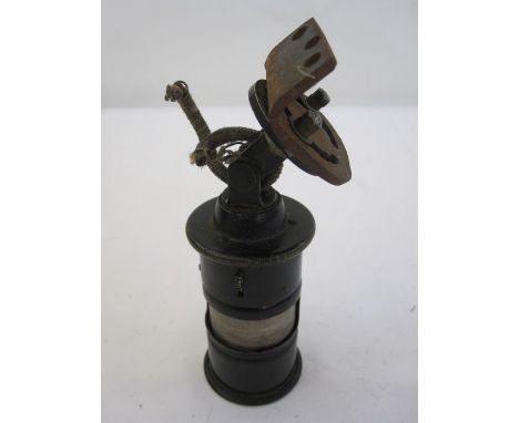 WWII blackout cockpit lamp from a Lancaster Bomber, air ministry mark to top