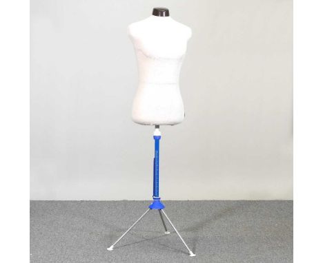 A dressmaker's mannequin, 140cm high