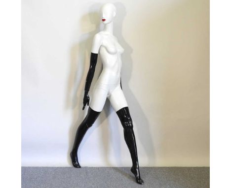 A life size shop mannequin, 180cm high