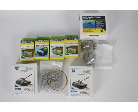 Valiant Model, DEF Model, Friulmodel - Seven boxed after market model detailing / conversion parts. Lot consists of Fruilmode
