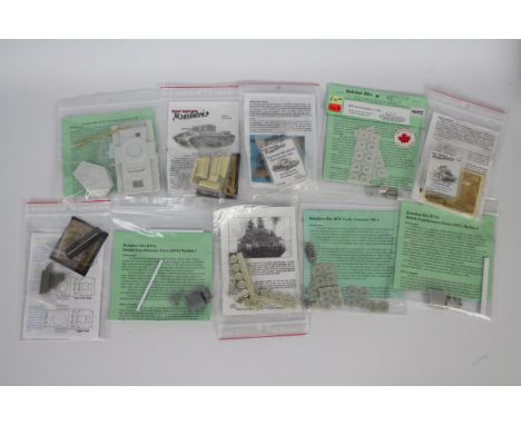 Dan Taylor Modelworks, Belcher Bits - Nine bagged model kit conversion kits / parts in various scales. Lot includes Dan Taylo