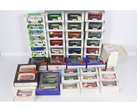 Corgi - EFE - 46 x boxed models in 1:76 and 1:36 scale including # EFE Atkinson Box van in Wells Drinks livery # 12501, EFE A