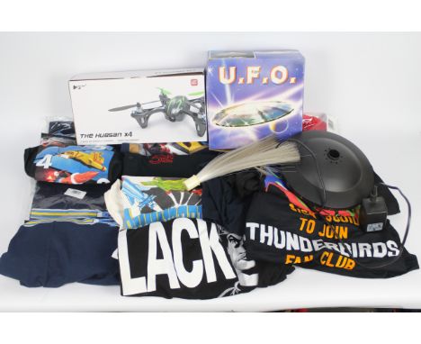 Gerry Anderson, Hubsan, Others - A mixed lot which includes a boxed Hubsan X4 4 Channel RC Drone which appears Mint in Excell