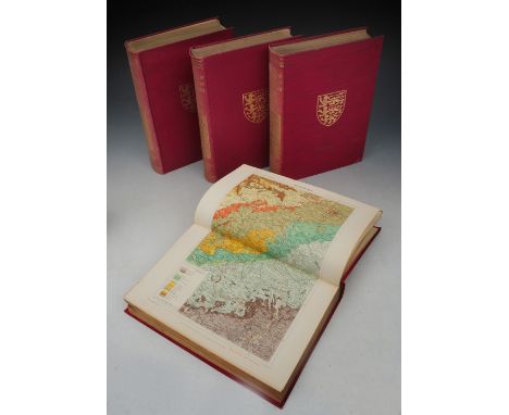 CONSTABLE, Archibald, pub. The Victoria History of The counties of England. Buckinghamshire in 4 vols. fo. cl. bd. Tog.with o