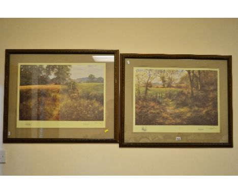 DAVID DIPNALL (BRITISH 1941) 'SPRING, SUMMER, AUTUMN AND WINTER', four limited edition prints all numbered 446/500, signed an