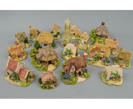 EIGHTEEN LILLIPUT LANE SCULTPURES FROM FREE GIFT AND SPECIAL PROMOTIONS, two 'Petticoat Cottage' 1994/5, two 'The Spinney' 19