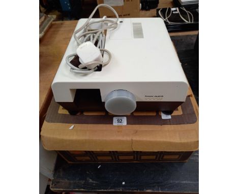 RANK ALDIS 3000AF SLIDE PROJECTOR IN BOX