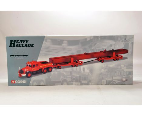Corgi 1/50 diecast truck issue comprising No. 18004 Scammell Contractor with Trailer and Load in livery of Siddle Cook. E to 