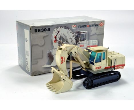 NZG 1/50 construction issue comprising O&amp;K RH30-E Excavator. Generally E to NM. 