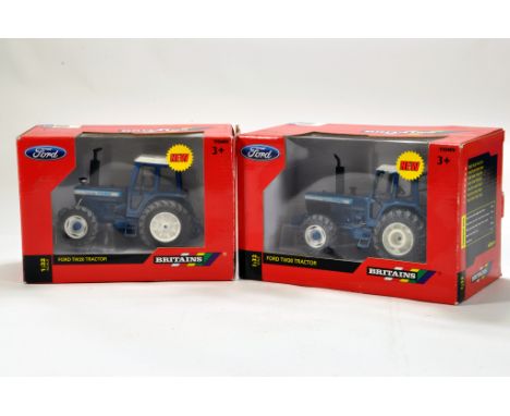 Britains 1/32 Farm comprising various boxed issues. Ford TW20 and Ford TW30 Tractor models. Generally VG to E in worn boxes. 