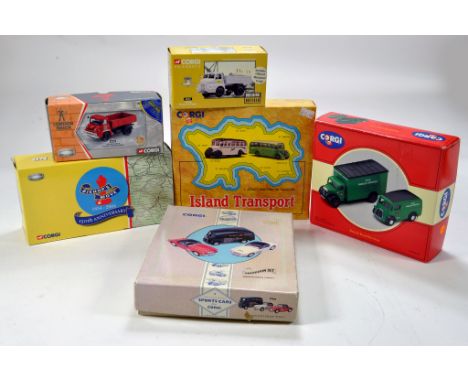 Assorted Corgi Commercial Diecast group comprising various issues. Generally E to NM in Boxes. (6)