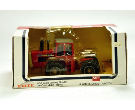 Ertl 1/32 Farm issue comprising Massey Ferguson 4880 4WD Tractor. E to NM in Box.