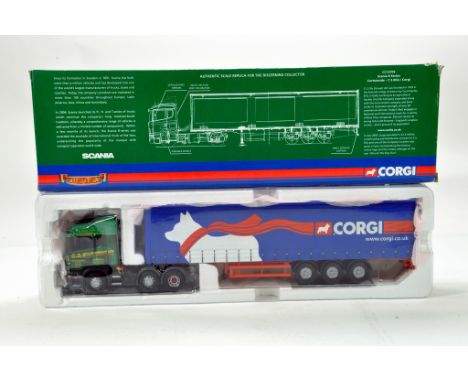 Corgi 1/50 diecast truck issue comprising No. CC13709 Scania R Series Curtainside in livery of CS Ellis / Corgi. E to NM in B