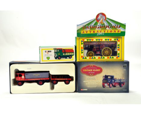 Assorted Corgi Commercial group comprising Vintage Glory Steam models. Generally E to NM in Boxes. (4)