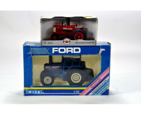 Ertl 1/32 Farm Issues Comprising McCormick Farmall 350 Tractor and Ford TW5. Generally E to NM.(2)
