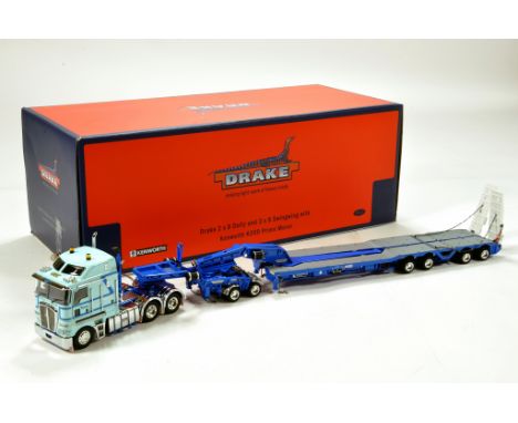Drake Collectibles by TWH 1/50 diecast precision truck issue comprising Kenworth K200 Prime Mover Tractor with 2 x 8 Dolly an