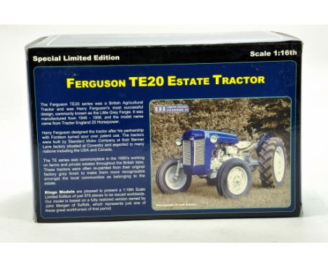 Universal Hobbies 1/16 Farm Issue comprising Ferguson Estate Tractor Special Edition. E to NM in Box.