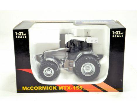 Universal Hobbies 1/32 Farm Issue Comprising McCormick MTX155 Special Chrome Edition Tractor. E to NM in Box.
