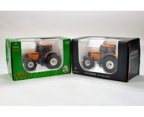 Universal Hobbies 1/32 Farm comprising various boxed issues. Renault Tractor Models. Generally E in worn boxes. (2)