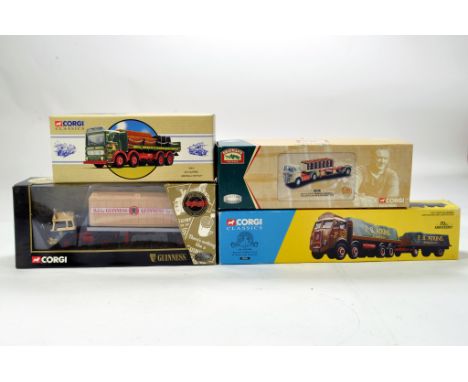 Assorted Corgi Commercial Diecast group comprising various issues inc Brewery models. Generally E to NM in Boxes. (4)