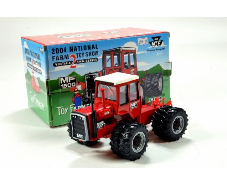 Ertl 1/32 Farm Issue Comprising Massey Ferguson 1500 Tractor NFTS Special Edition. E to NM in Box.