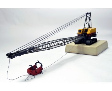 CCM Classic Construction Models 1/50 Brass issue model comprising Bucyrus Erie Series II Dragline Excavator Crane. Extremely 