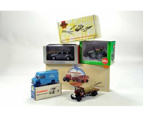 An interesting misc diecast group comprising Lion Cars KLM Commer, Siku Tractor plus other issues including Corgi. Generally 