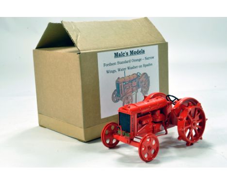 Malcs Models 1/16 Fordson Standard Tractor on metal spade wheels. Hand Built Limited Edition is Superbly Presented. 