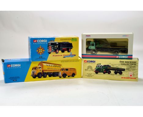 Assorted Corgi Commercial Diecast group comprising various issues inc Brewery models. Generally E to NM in Boxes. (4)