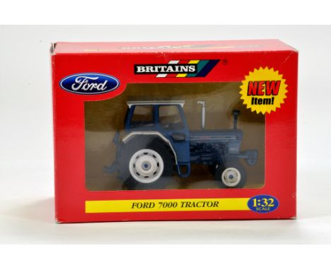 Britains 1/32 Farm Issue comprising Ford 7000 Tractor. Generally E to NM. 