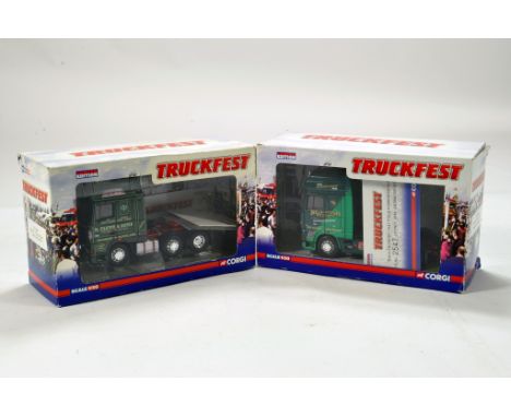 Corgi 1/50 diecast truck issues comprising Truckfest Special Edition Duo. R Flynn and Beamish. VG to E. (2)