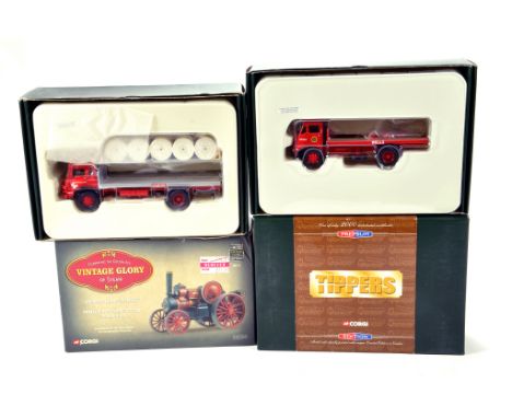 Assorted Corgi Commercial Diecast group comprising various issues. Generally E to NM in Boxes. (4)