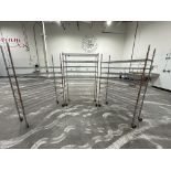 Rolling Steel Rack (Qty 3)