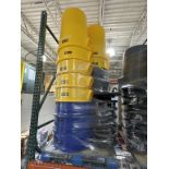 ULINE Trash Cans with base with casters (Qty 16)