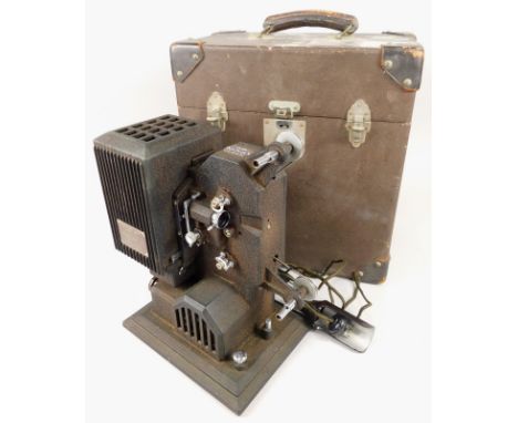 A Kodascope 8 Model 80 cine projector, in original carrying case