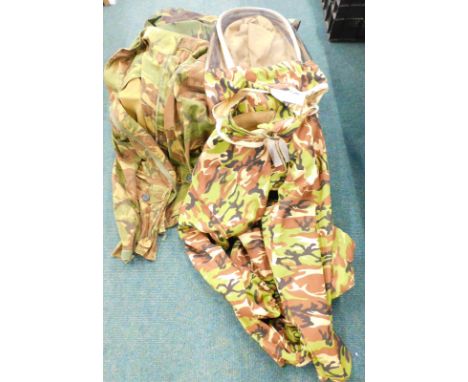 Various modern army khaki uniforms, coats etc, various sizes (a quantity)